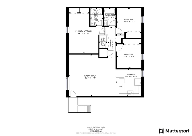 Floorplan - Rosemere Flats