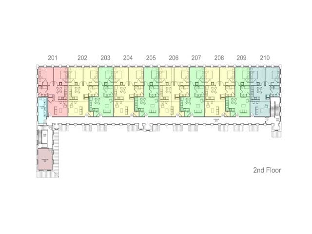 Second Floor - Lofts @ 300 Bowman