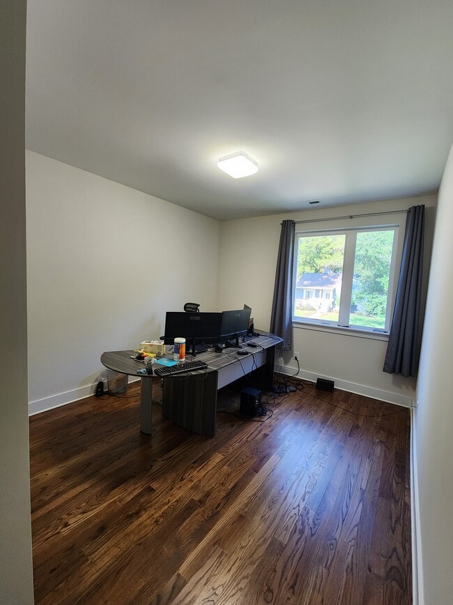 2nd Floor Bedroom D, currently used as a study, with full-sized executive desk and plenty of room - 2039 Cartier Way