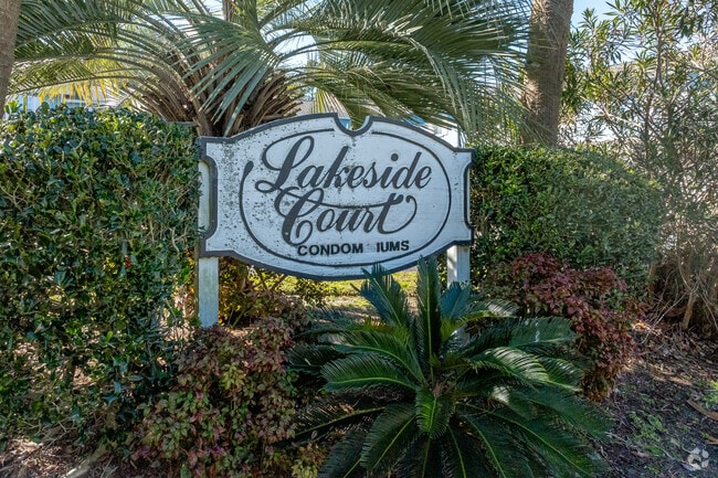 Sign. - Lakeside Court Condominiums