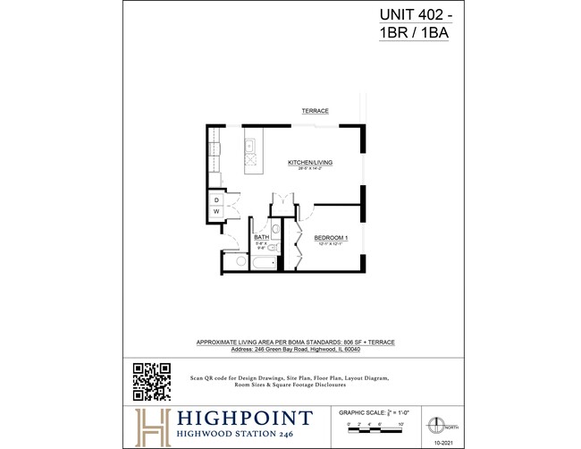 Floorplan - HIGHPOINT Highwood Station 246