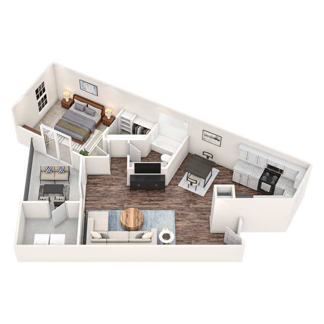 Floorplan - The Elise Apartments