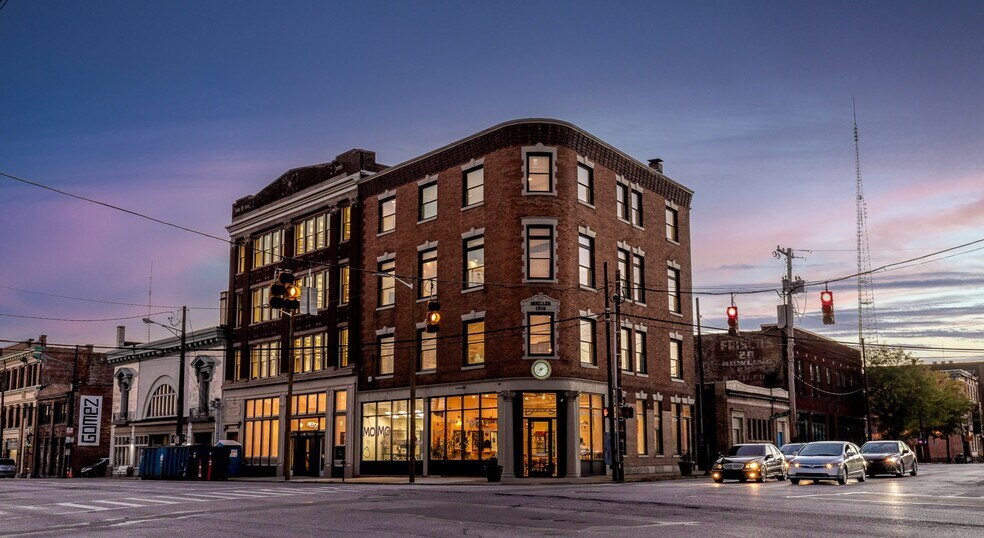 The Mueller Flats at dusk. - 795 E McMillan St