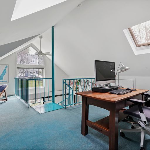 Spiral Staircase Leads To An Area That Currently Functions As An Office - 3 Mount Joy Ave
