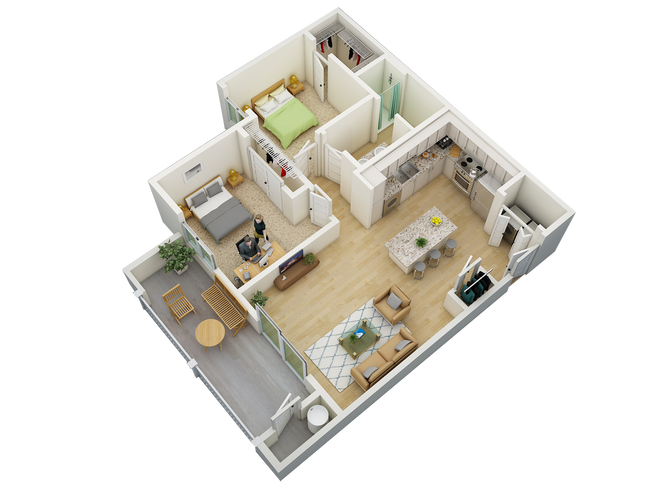 Floorplan - The Curve at Gilbert