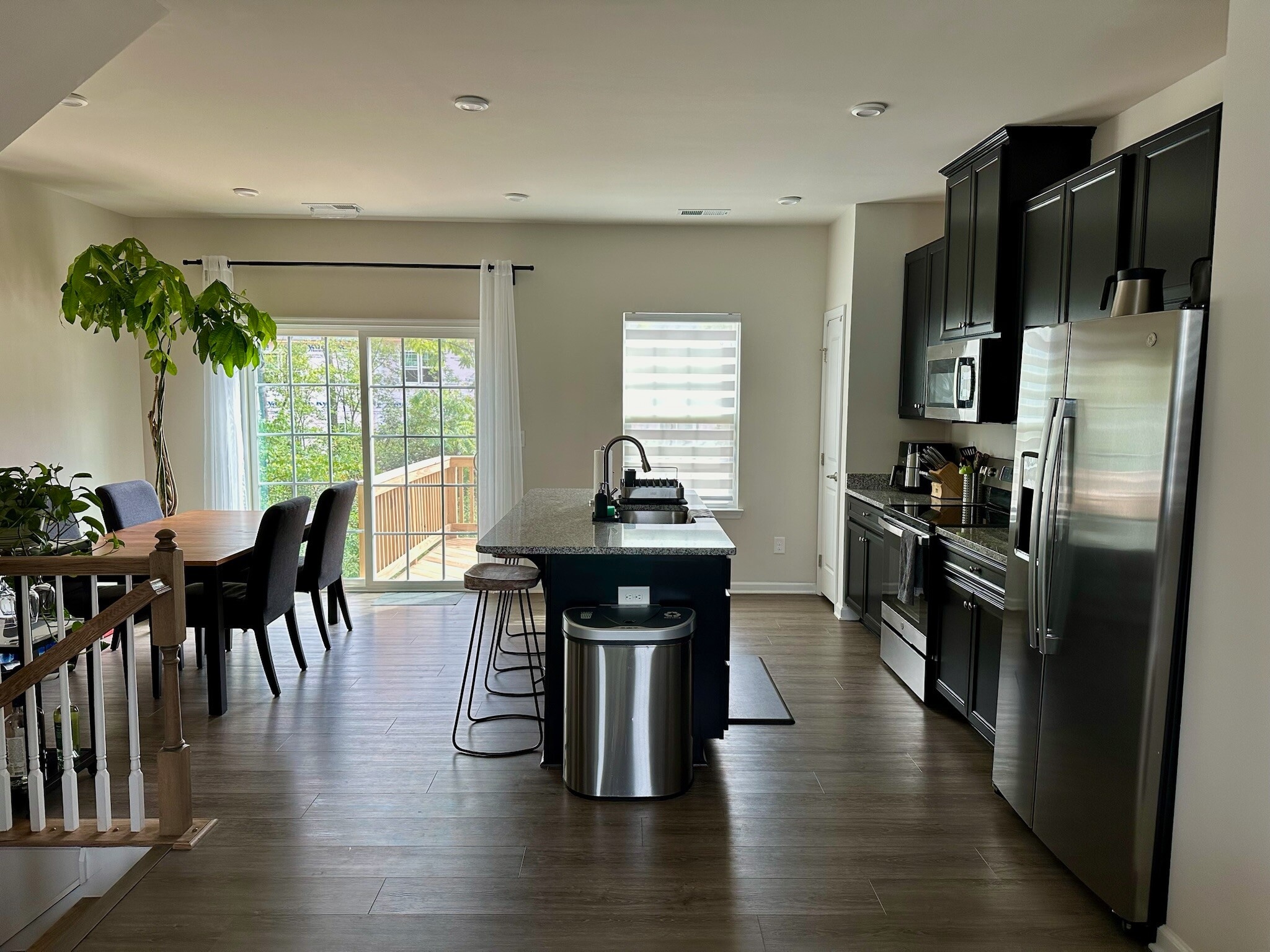 Second floor - kitchen and living room - 4022 Edenborn Ln