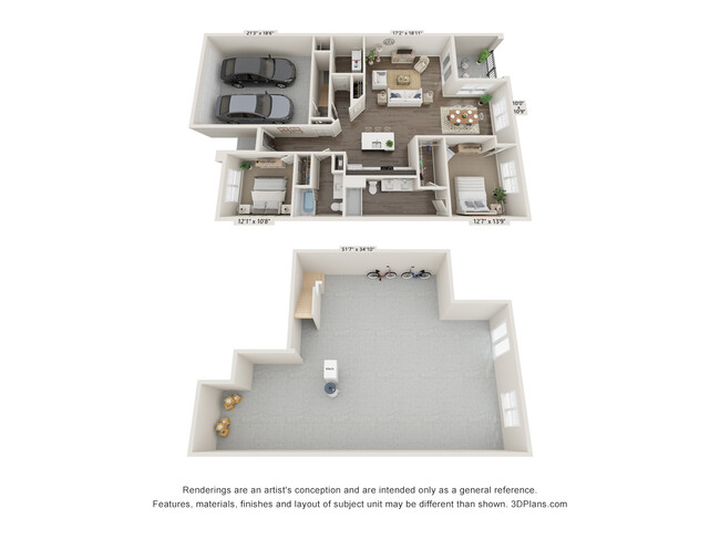 Floorplan - The Hammocks at Geneseo II