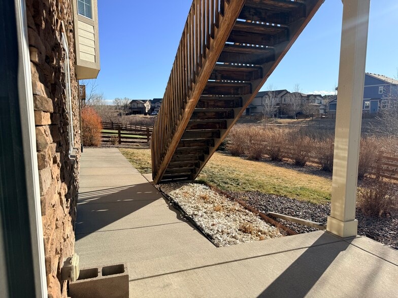 Large back yard - 21952 E Layton Dr