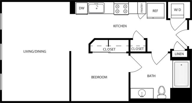 Floorplan - Mara Pacific Beach