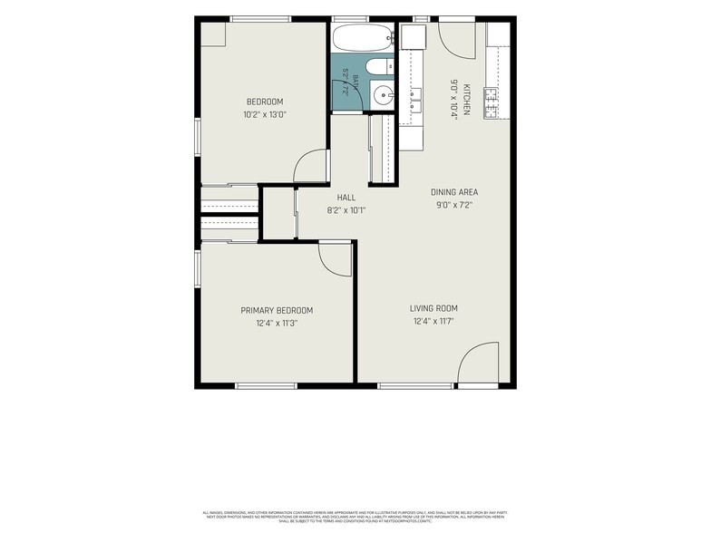 Floor Plan - 105 S Meade St