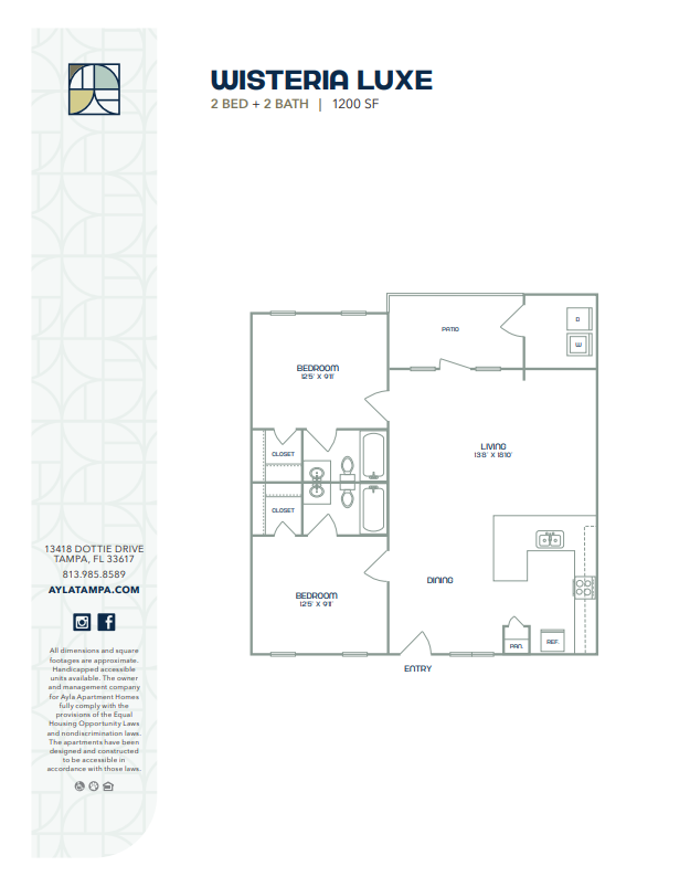 Floorplan - Ayla Apartments