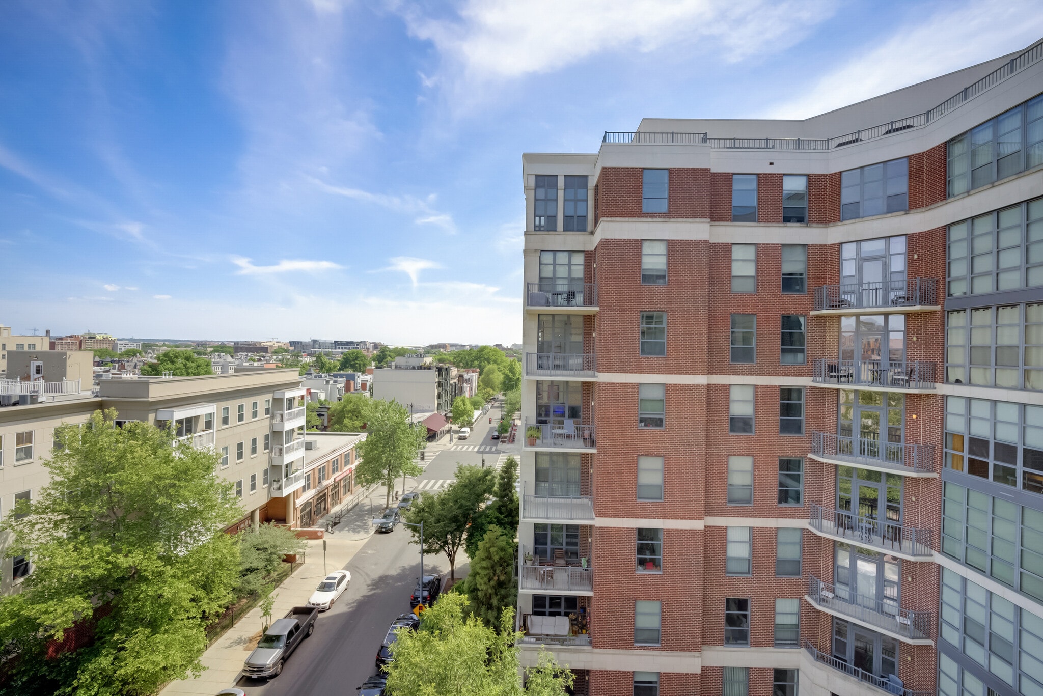 View from Private Balcony - 2020 12th St NW