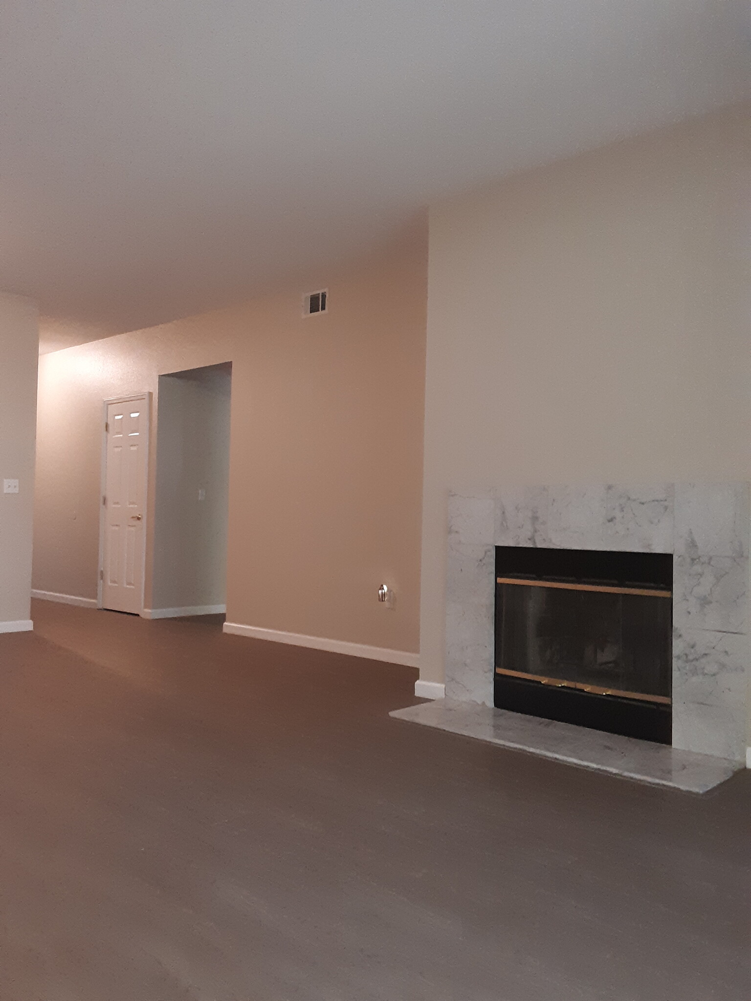 Living and dining space facing towards back patio - 2598 Oak Rd
