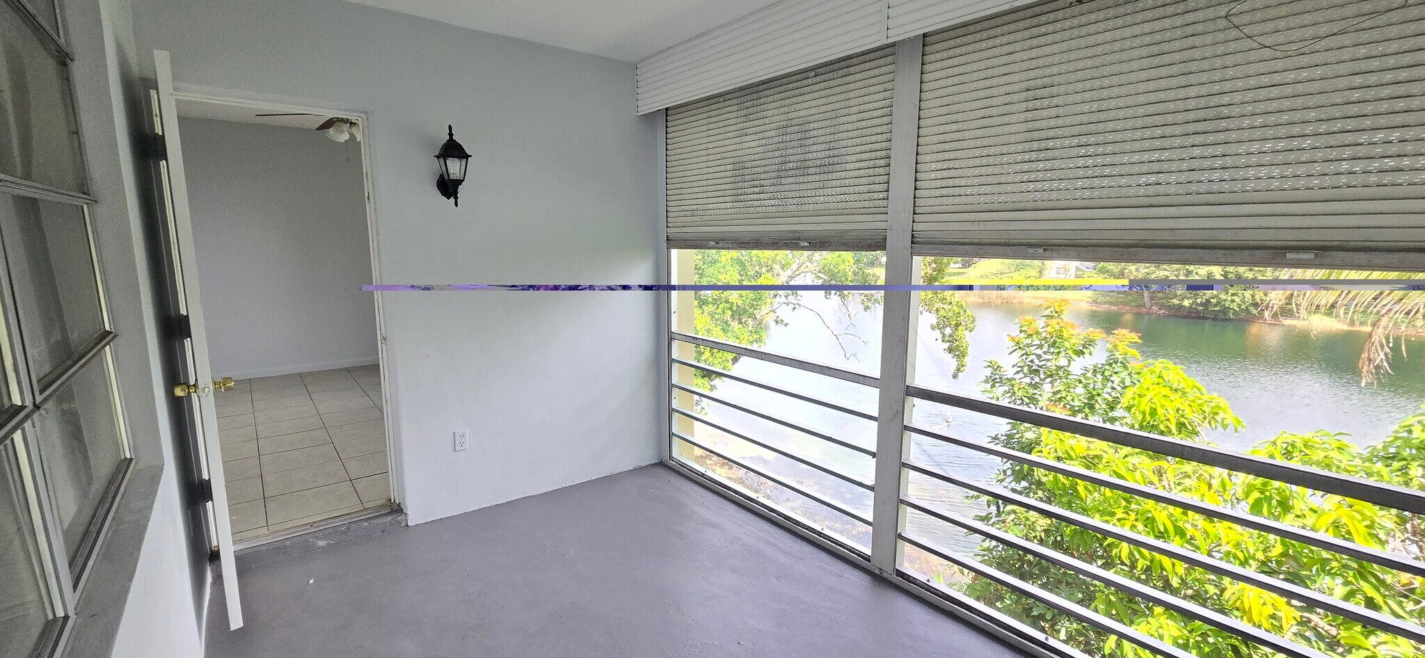 Balcony overlookin lake - 5335 NW 10th Ct