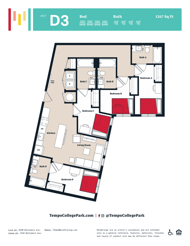 Floorplan - Tempo