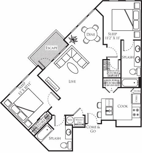 Floorplan - red160
