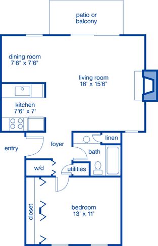 Floorplan - Merrick Place
