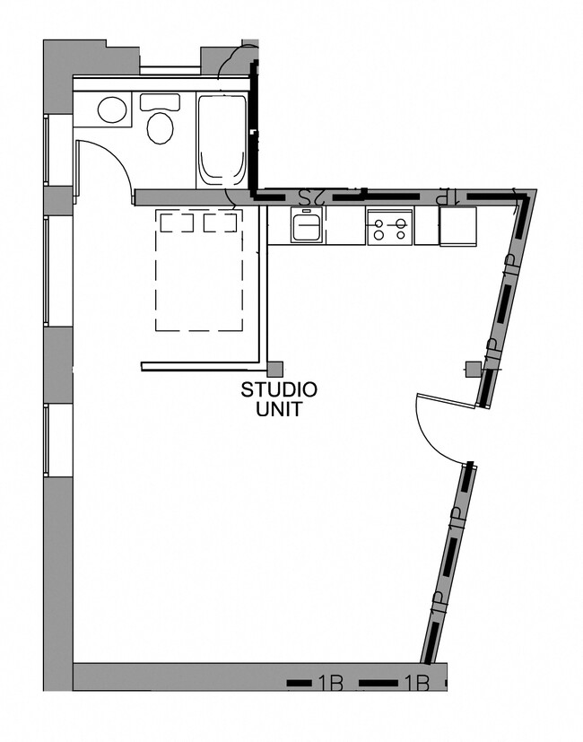 Floorplan - 340 Sibley Street Lofts