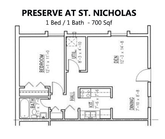 Floorplan - Preserve at St Nicholas