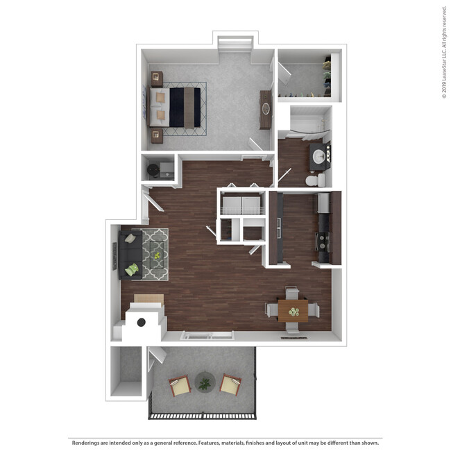 Floorplan - Woodbridge Apartments