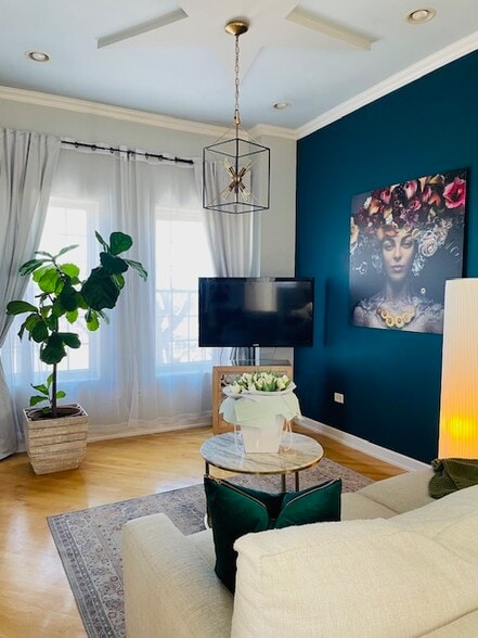 Accent wall - 1618 S Washtenaw Ave