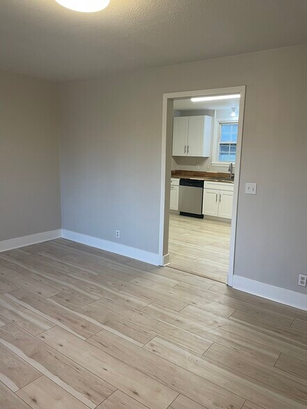 View from living room to kitchen - 4471 Cato Rd