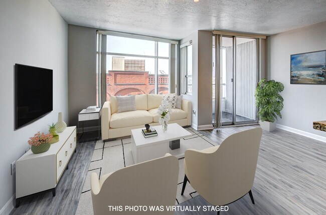 This photo is virtually staged - 2222 Detroit Ave