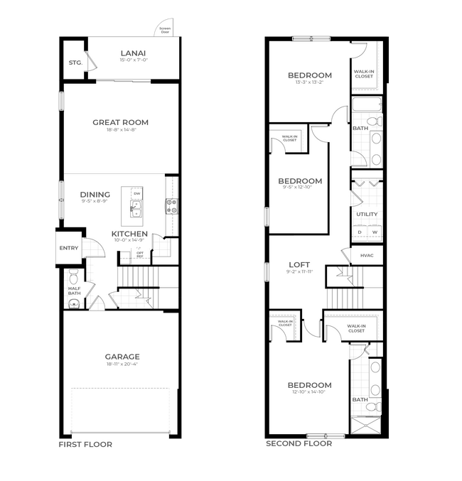Floorplan - Fiore Townhomes