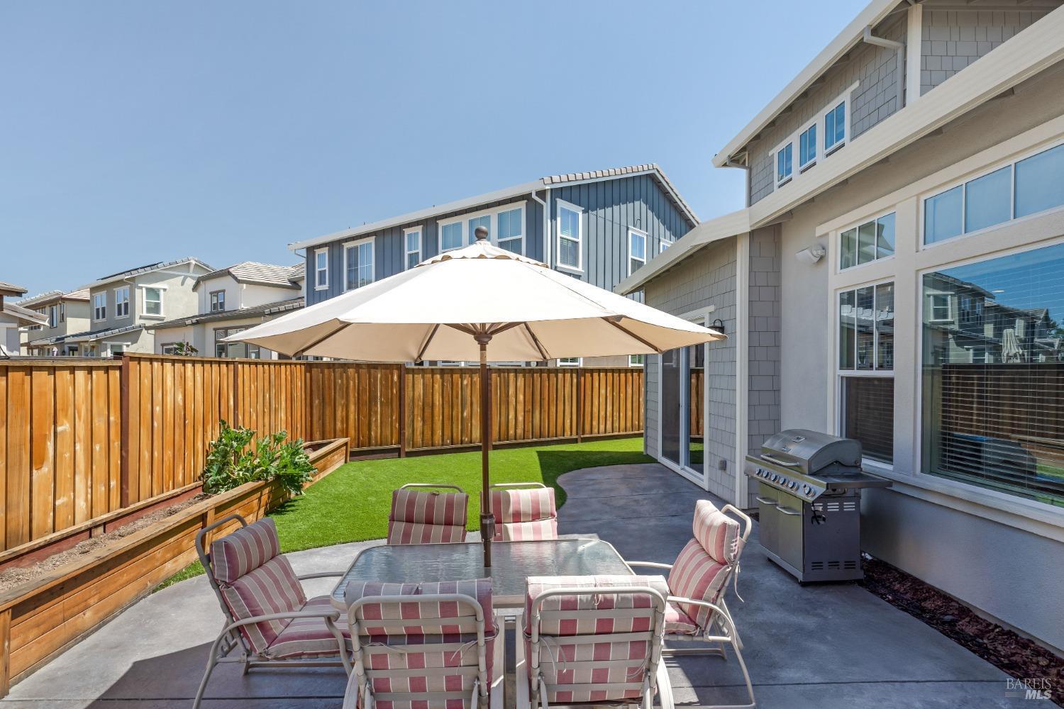 Rear yard - 1429 Brody Bird Ln