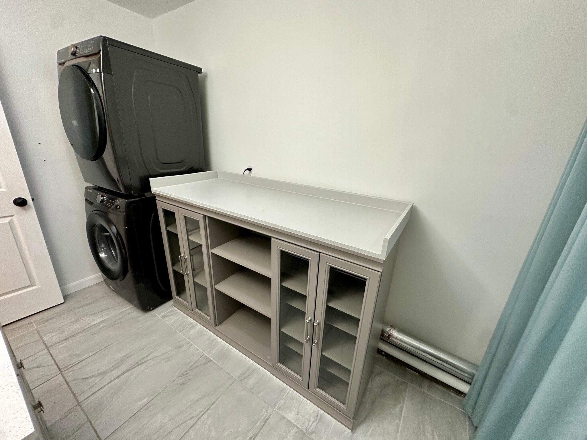 Washer and dryer included with laundry area in bathroom. - 8 Avon St