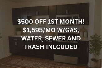 Building Photo - $500 OFF 1ST MONTH! $1,795/MO (GAS, WATER, SEWER & TRASH INCLUDED)