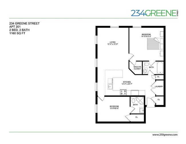 Floorplan - 250 Greene St