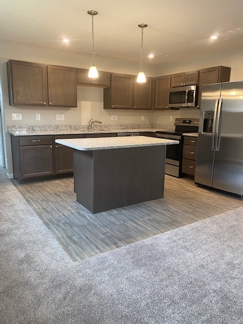Kitchen with Island - 1260 Slate Ct