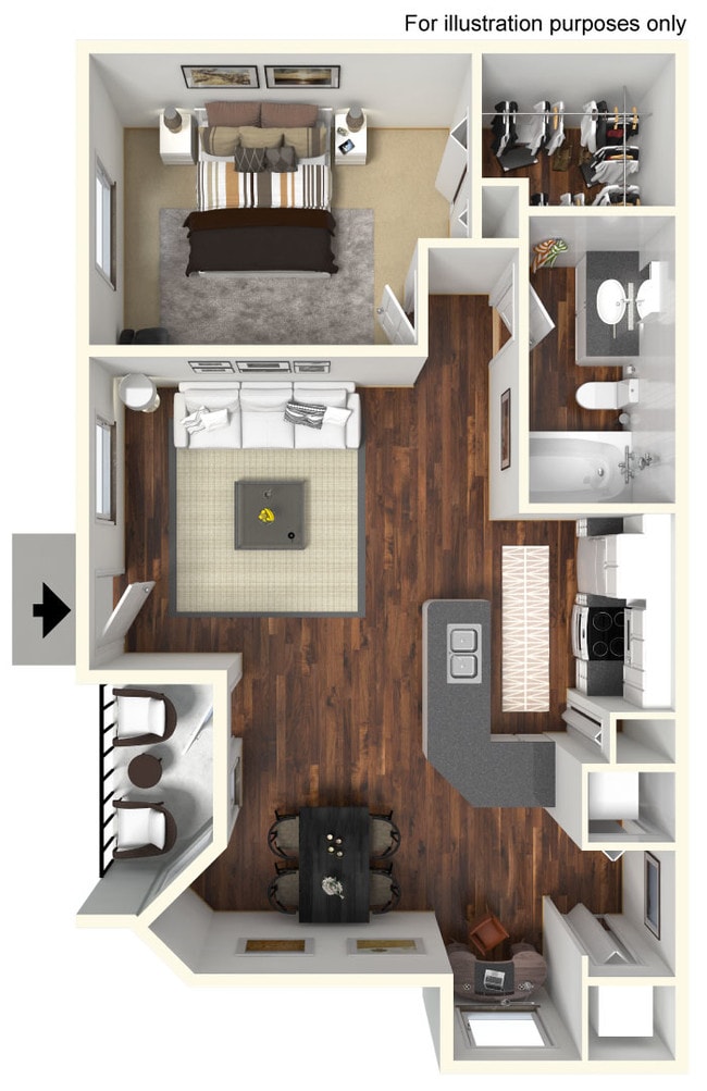 Floorplan - Rivertree Apartments