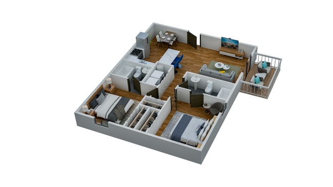 Floorplan - Arlington Apartments
