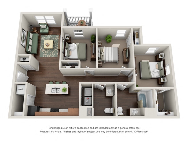 Floorplan - Tiffin Pointe