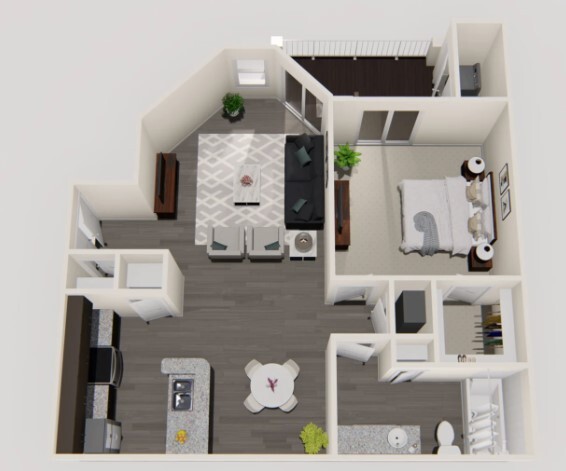 Floorplan - Enclave on East Apartments