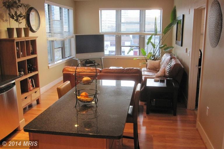 Living room - 1800 Wilson Blvd