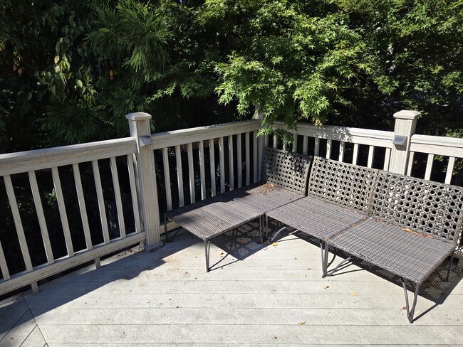 2nd floor deck. - 862 N Lawrence St