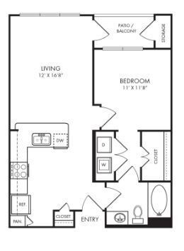 Floorplan - The Mark at Midtown Park