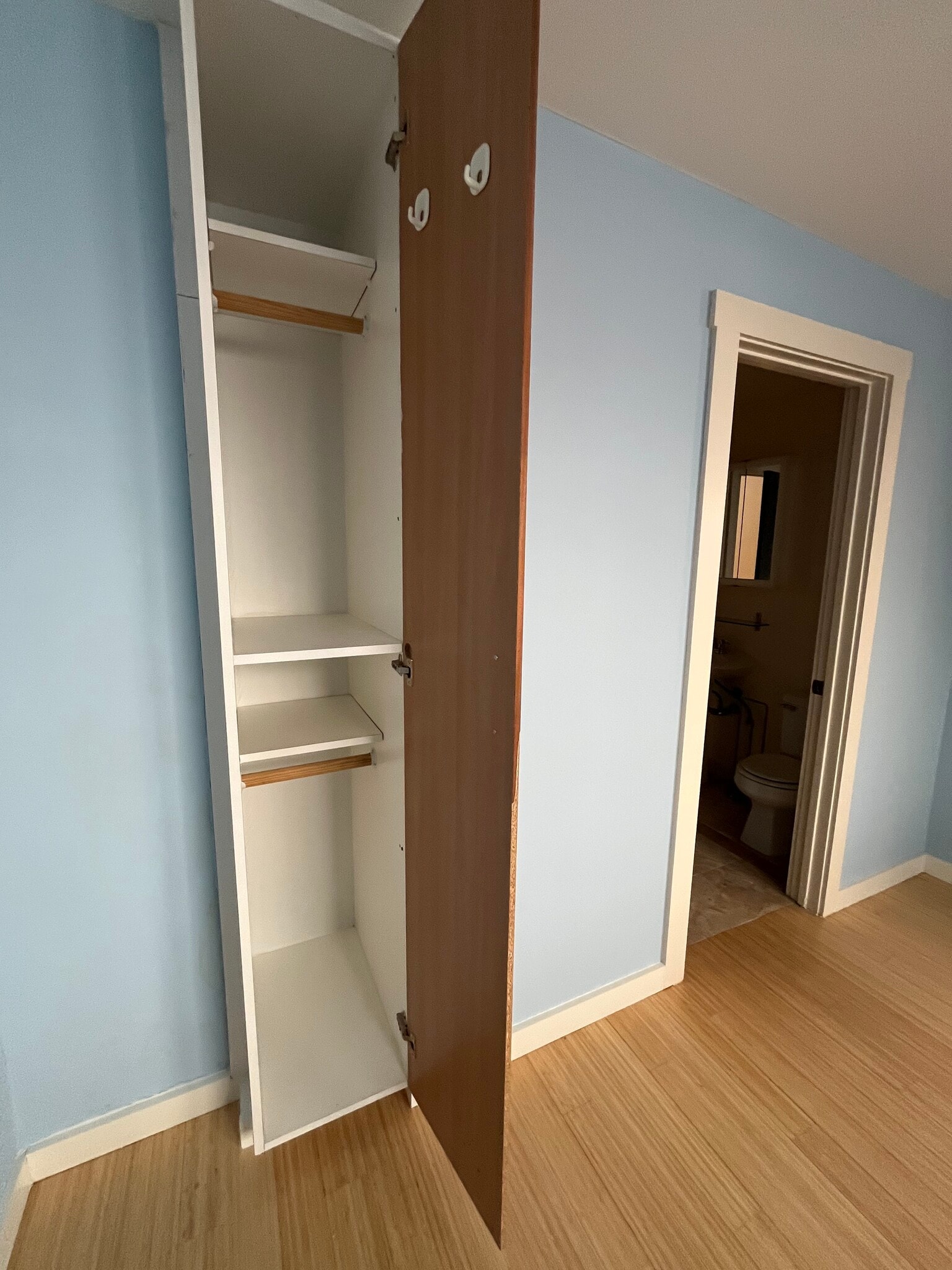 smaller bedroom closet - 426 Casanova St
