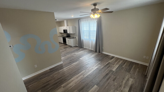 Livingroom and Dining area from Entryway - 9105 Beach Dr SW