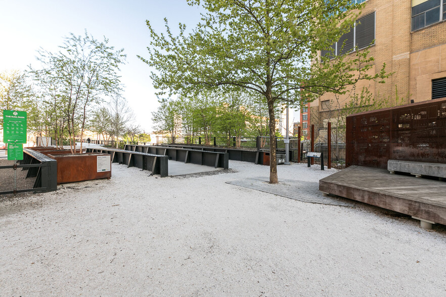 Rail Park Next to Building - 428 N 13th St