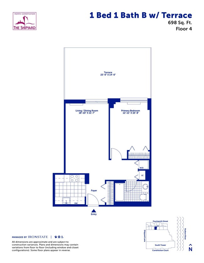 Floorplan - The North Constitution