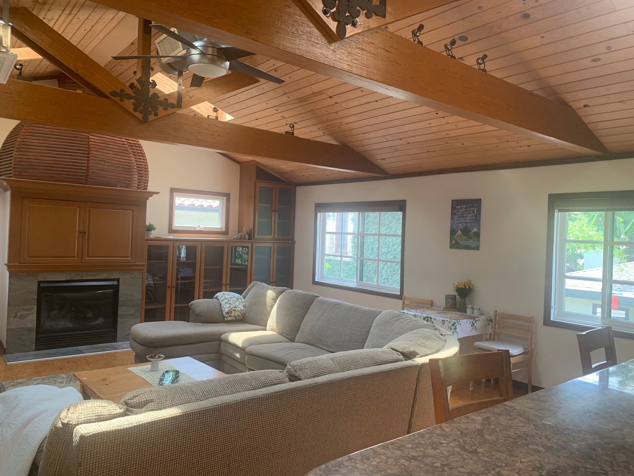 Inside of the studio - 14715 Greenleaf St