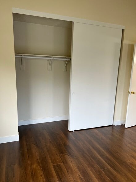 Huge bedroom closet with sliding door - 4166 Garden Ave