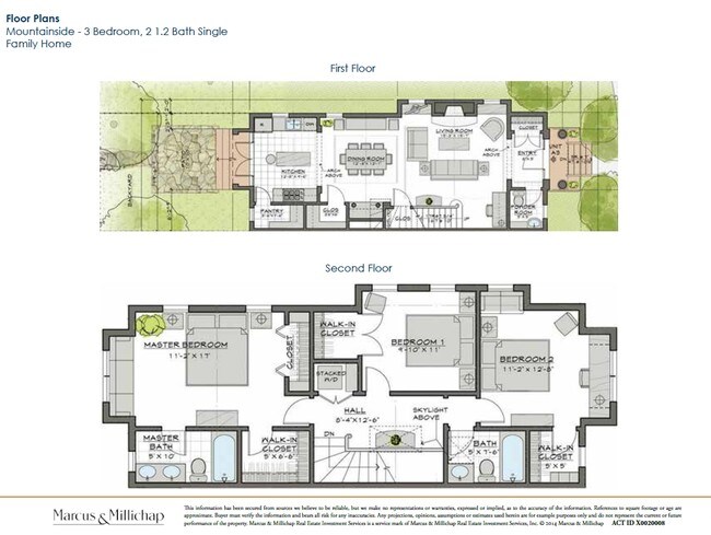 Mountainside Floor Plans - Tamalpais Commons