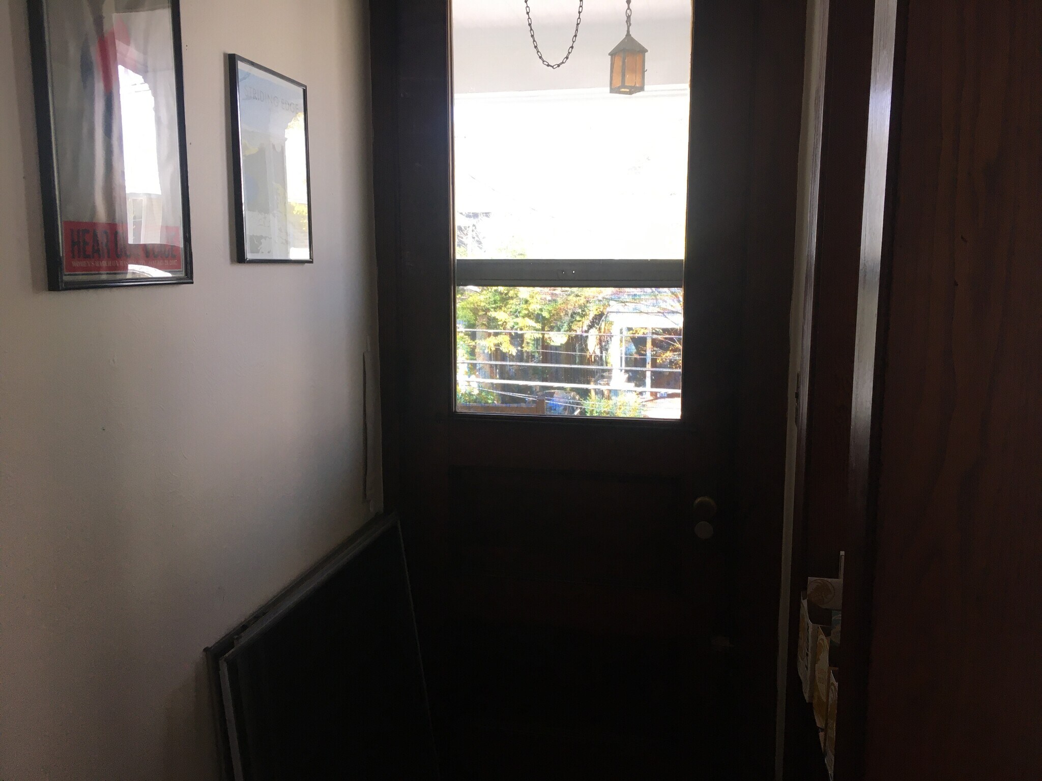 living to front porch - 266 Willow St