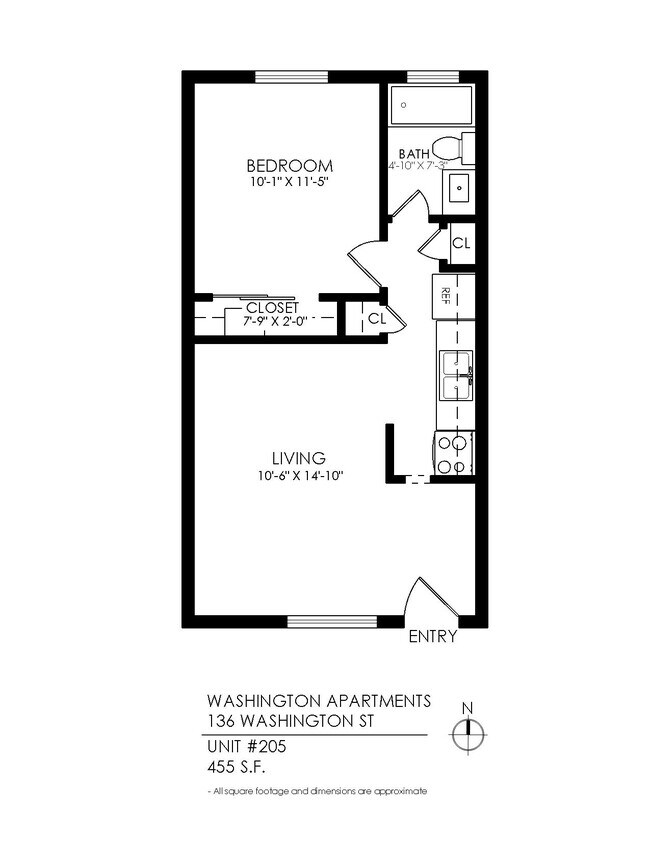 Floorplan - Washington Apartments