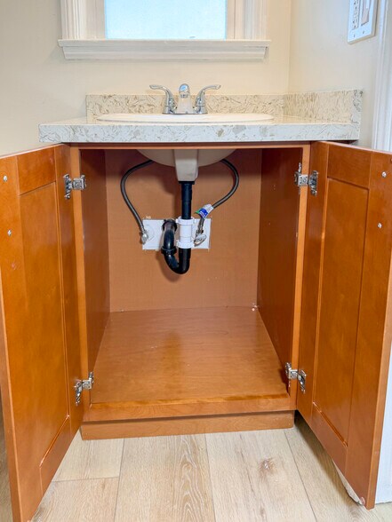 (A) Bathroom Storage - new cabinetry - 1722 E Victoria Ave